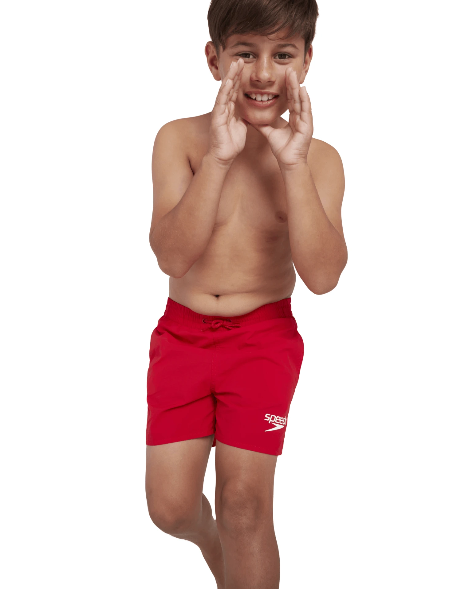 Speedo Boys Essentials Watershorts - Red 3 Speedo Boys Essentials Watershorts - Red