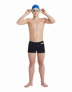 Arena Boys Solid Shorts - Black 8 Arena Boys Solid Shorts - Black -Swim District BoysSolidShorts Black 3