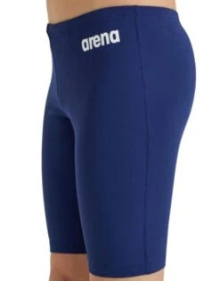 Arena Boys Team Solid Swim Jammer - Navy/White -Swim District BoysTeamSolidSwimJammer NavyWhite 1