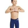 Arena Boys Team Solid Swim Jammer - Navy/White -Swim District BoysTeamSolidSwimJammer NavyWhite 3