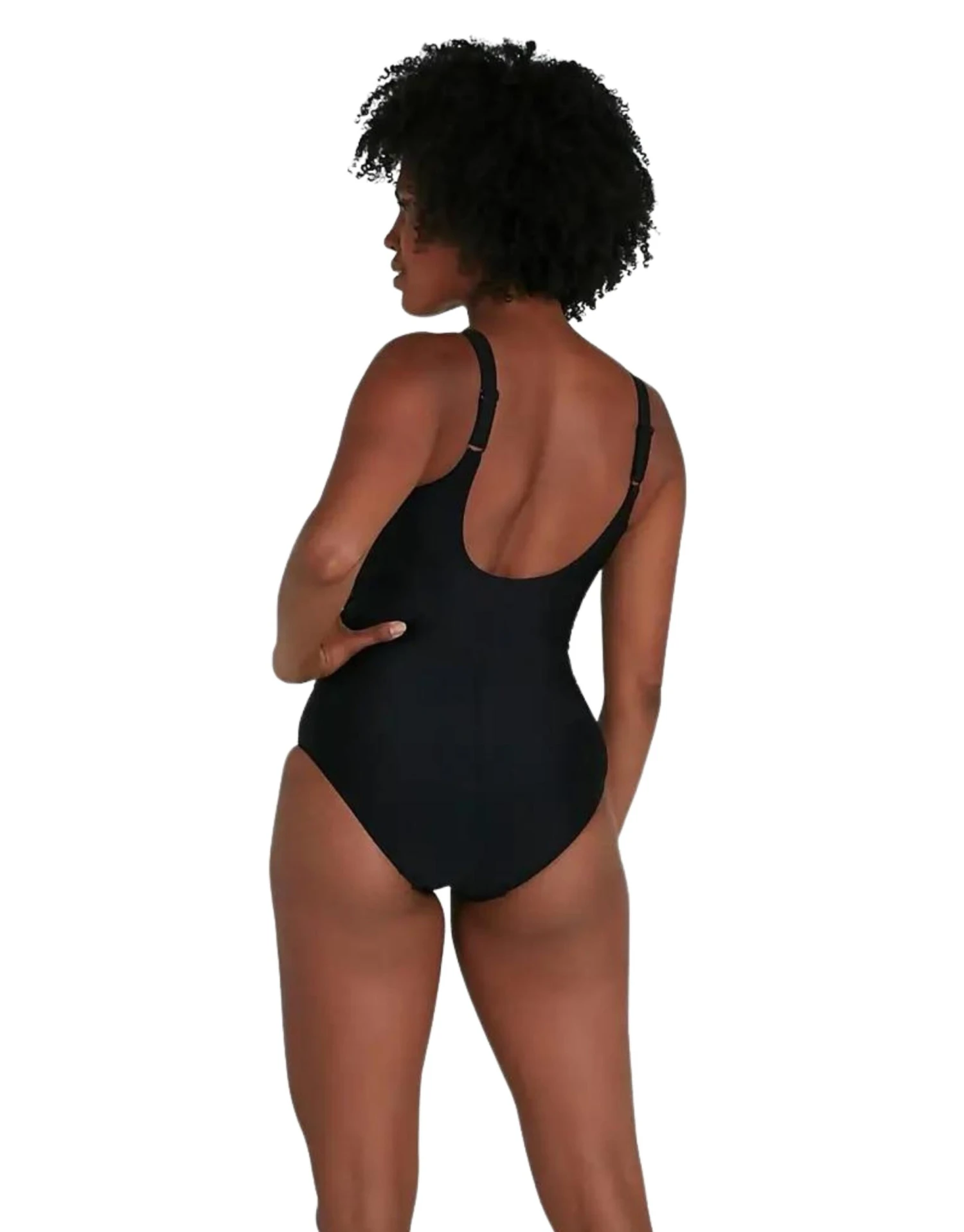 Speedo Brigitte One Piece Swimsuit - Black 4 Speedo Brigitte One Piece Swimsuit - Black - Image 2