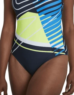 Speedo Core Placement U-Back Swimsuit - Navy -Swim District CorePlacementU Back Navy 5