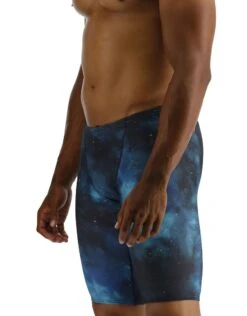 TYR Cosmic Night Durafast Elite Swim Jammer - Teal/Multi -Swim District CosmicNightDurafastEliteSwimJammer TealMulti 5