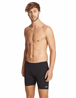 Zoggs Cottesloe Hip Racer - Black -Swim District CottesloeHipRacer