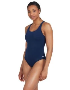 Zoggs Cottesloe Powerback Swimsuit - Navy -Swim District CottesloePowerbackSwimsuit Navy 2