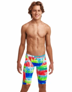 Funky Trunks Boys Dye Hard Swim Jammer