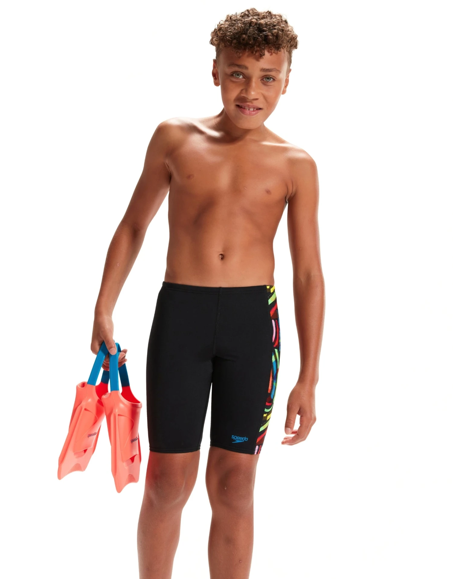 Speedo Boys Digital Panel Jammer - Black/Multi 8 Speedo Boys Digital Panel Jammer - Black/Multi - Image 6