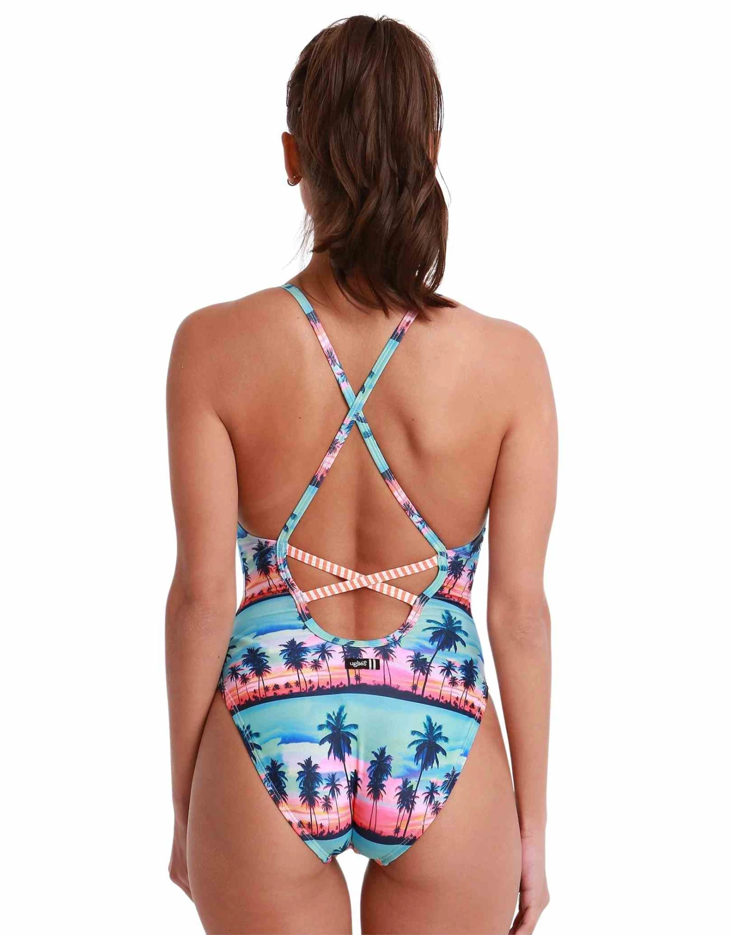 Santa Monica Revibe Low X-Back Swimsuit - Multi 4 Santa Monica Revibe Low X-Back Swimsuit - Multi - Image 2