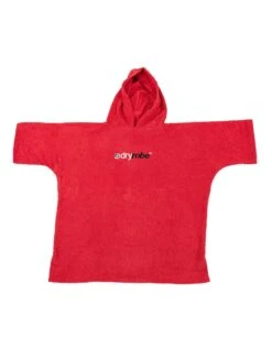 Kids Organic Cotton Short Sleeve Towel Poncho - 10-13 Yrs -Swim District Dryrobe kids cotton robe 10 13 4
