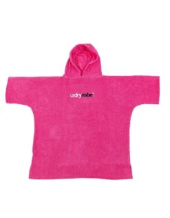 Kids Organic Cotton Short Sleeve Towel Poncho - 10-13 Yrs -Swim District Dryrobe kids cotton robe 10 13 5