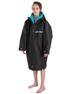 Kids Advance Long Sleeve Robe 10-13 Yrs -Swim District DryrobeKidsAdvanceLongSleeve10 13yrs Blue