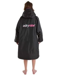 Kids Advance Long Sleeve Robe 10-13 Yrs -Swim District DryrobeKidsAdvanceLongSleeve10 13yrs Pink 3