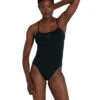 Speedo ECO Endurance Plus Thinstrap Swimsuit - Black 2 Speedo ECO Endurance Plus Thinstrap Swimsuit - Black -Swim District ECOEnduranceBlackthinstraps 5