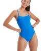 Speedo ECO Endurance Plus Thinstrap Swimsuit - Bondi Blue -Swim District ECOEndurancePlusThinstrapSwimsuit BondiBlue 1