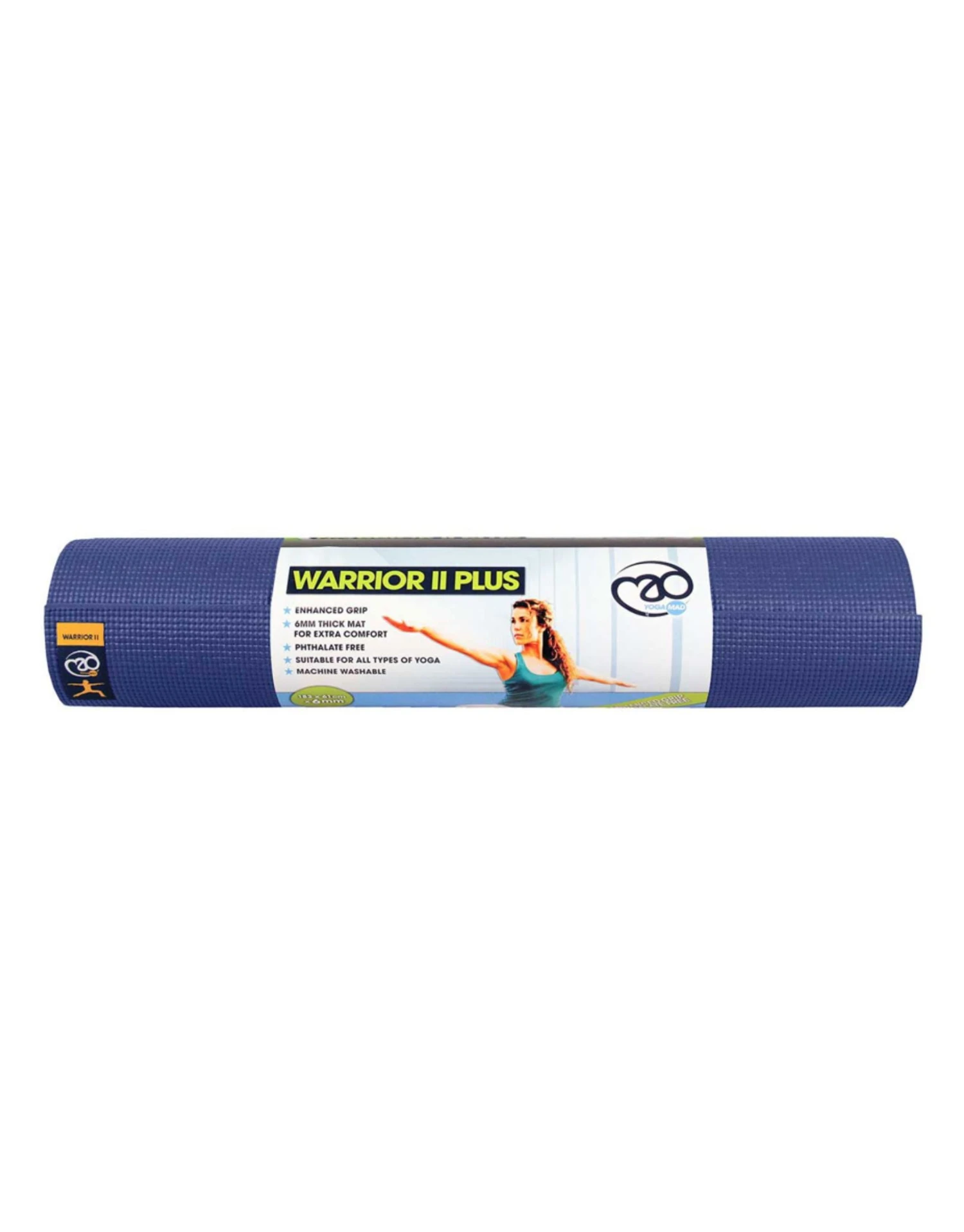 Fitness-Mad Warrior II Plus Yoga Mat - 6mm 6 Fitness-Mad Warrior II Plus Yoga Mat - 6mm - Image 4