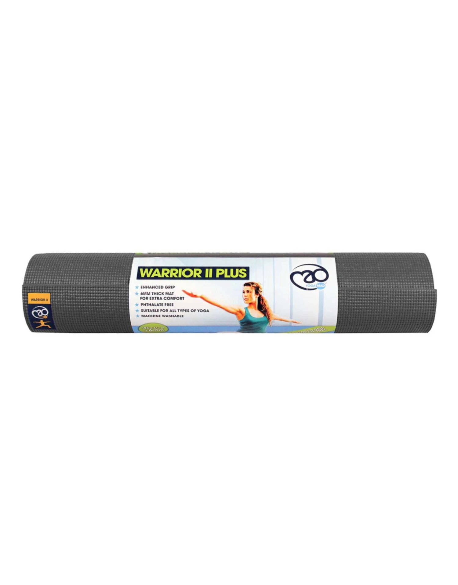 Fitness-Mad Warrior II Plus Yoga Mat - 6mm 7 Fitness-Mad Warrior II Plus Yoga Mat - 6mm - Image 5