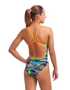 FUNKITA Girls Big Bronto Single Strap Swimsuit -Swim District Funkita Girls Big Bronto Single Strap Swimsuit 2