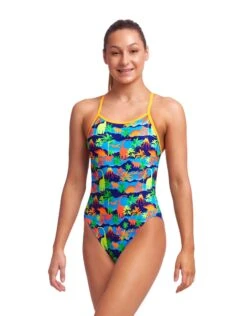 FUNKITA Girls Big Bronto Single Strap Swimsuit -Swim District Funkita Girls Big Bronto Single Strap Swimsuit 3