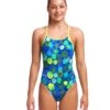 FUNKITA Girls Blue Bottle Diamond Back Swimsuit -Swim District Funkita Girls Blue Bottle Diamond Back Swimsuit 4