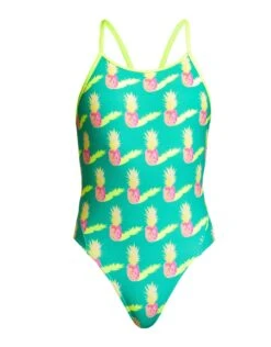 FUNKITA Girls Juicy Jam Diamond Back Swimsuit -Swim District Funkita Girls Juicy Jam Diamond Back Swismuit 1