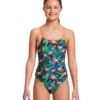 FUNKITA Girls Jungle Bungle Diamond Back Swimsuit 1 FUNKITA Girls Jungle Bungle Diamond Back Swimsuit -Swim District Funkita Girls Jungle Bungle Diamondback 1