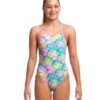 FUNKITA Girls Pastel Porpie Diamond Back Swimsuit -Swim District Funkita Girls Pastel Porpie Diamond Back Swimsuit 5