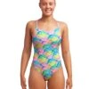FUNKITA Pastel Porpie Diamond Back Swimsuit 2 FUNKITA Pastel Porpie Diamond Back Swimsuit -Swim District Funkita Pastel Porpie Diamond Back 5