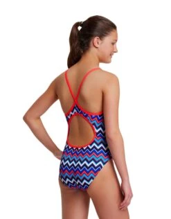 FUNKITA Girls Nautical Mile Diamond Back Swimsuit -Swim District Funkita nautical mile dimamond back swimsuit 2