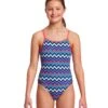 FUNKITA Girls Nautical Mile Diamond Back Swimsuit -Swim District Funkita nautical mile dimamond back swimsuit 3
