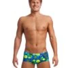 Funky Trunks Blue Bottle Classic Swim Trunks -Swim District Funky Trunks Blue Bottle Classic Trunks 3