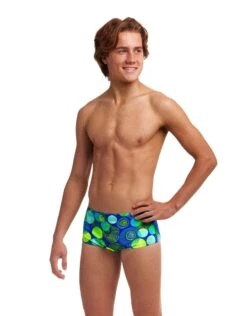 Funky Trunks Boys Blue Bottle Swim Trunks -Swim District Funky Trunks Boys Blue Bottle Trunks 4