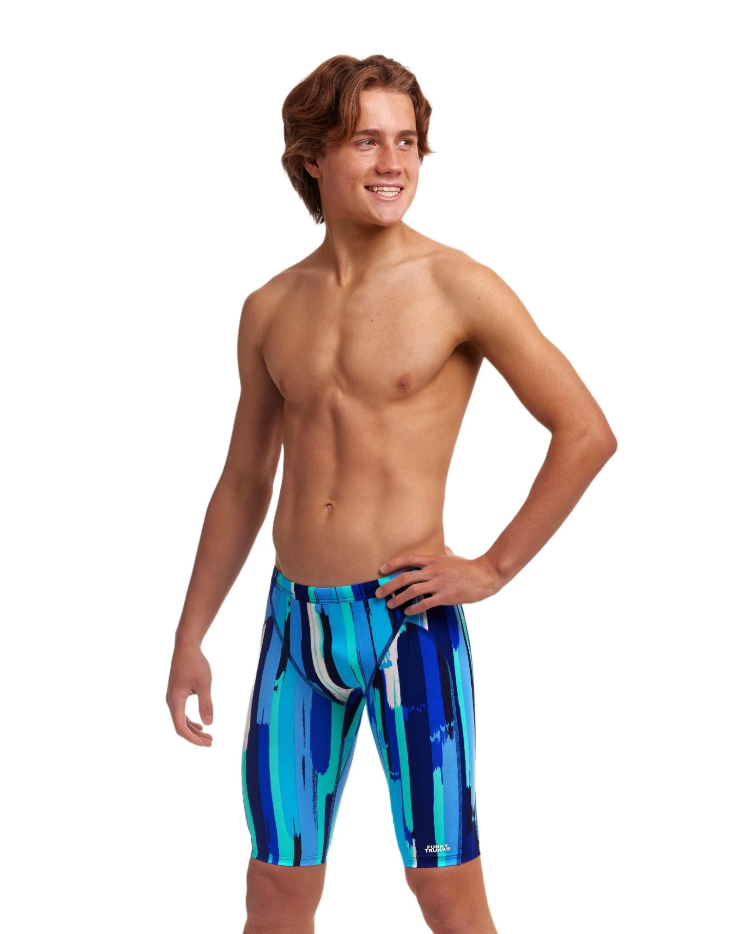 Funky Trunks Boys Roller Paint Swim Jammer 5 Funky Trunks Boys Roller Paint Swim Jammer - Image 3