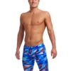 Funky Trunks Battle Blue Swim Jammers -Swim District FunkyTrunksBattleBlueSwimJammers 2