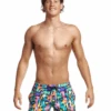 Funky Trunks Paper Cut Shorty Shorts -Swim District FunkyTrunksPaperCutShortyShorts 2