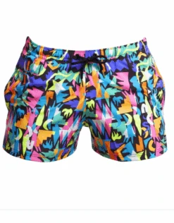 Funky Trunks Paper Cut Shorty Shorts -Swim District FunkyTrunksPaperCutShortyShorts 3