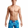 Funky Trunks Storm Bouy Shorty Shorts -Swim District FunkyTrunksStormBuoy 3