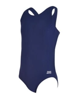 Zoggs Girls Cottesloe Sportsback Swimsuit - Navy 8 Zoggs Girls Cottesloe Sportsback Swimsuit - Navy -Swim District GirlsCottesloeSportsbackSwimsuit Navy 3