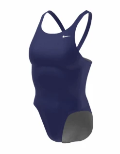 Nike Hydrastrong Solid Fastback Swimsuit - Midnight Navy -Swim District HydrastrongFastbackSwimsuit Blue