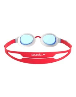 Speedo Hydropure Junior Swim Goggle -Swim District HydroPureRedWhite 1