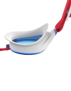 Speedo Hydropure Junior Swim Goggle -Swim District HydroPureRedWhite 3