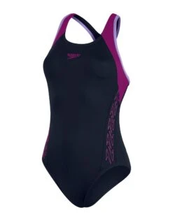 Speedo Hyperboom Splice Flyback - Navy/Lilac -Swim District HyperboomSpliceFlyback NavyLilac 8