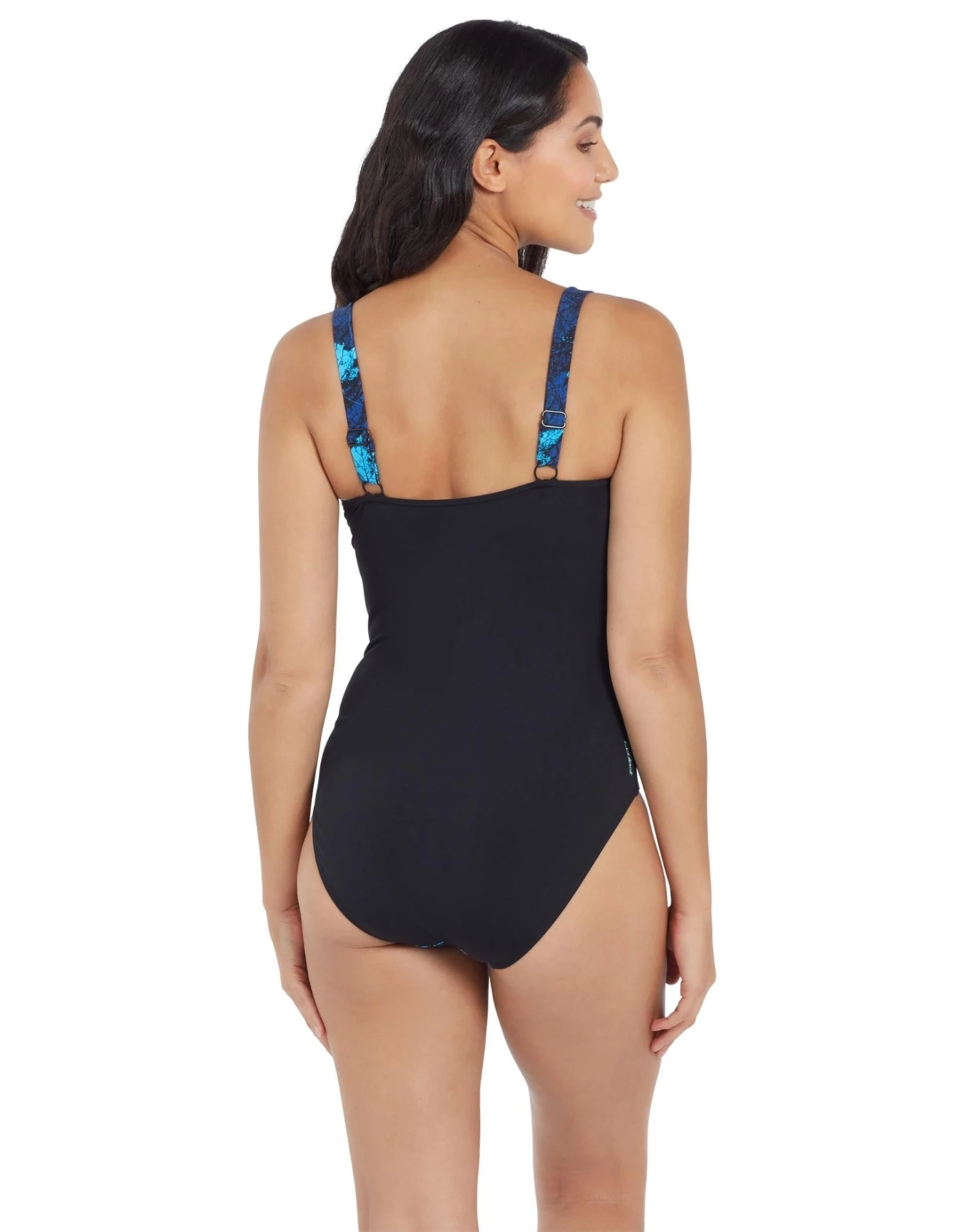 Zoggs Indigo Forest Adjustable Classicback Swimsuit 4 Zoggs Indigo Forest Adjustable Classicback Swimsuit - Image 2