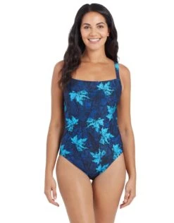 Zoggs Indigo Forest Adjustable Classicback Swimsuit