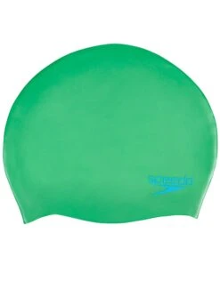 Speedo Junior Plain Moulded Silicone Cap -Swim District JuniorPlainMouldedSiliconeCap1 2