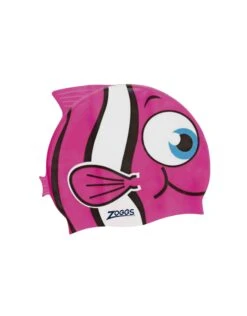 Zoggs Junior Silicone Character Swim Cap