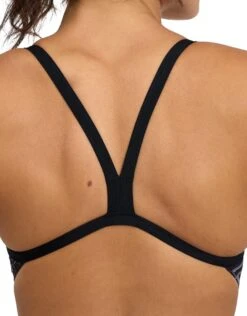 Arena Kikko Pro Challenge Back Swimsuit - Black/White -Swim District KikkoProChallengeBackSwimsuit BlackWhite 1