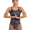 Arena Kikko Pro Challenge Back Swimsuit - Black/White 2 Arena Kikko Pro Challenge Back Swimsuit - Black/White -Swim District KikkoProChallengeBackSwimsuit BlackWhite 5