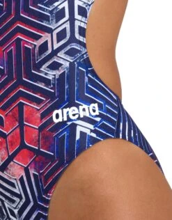 Arena Kikko Pro Challenge Back Swimsuit - Red/White/Blue 11 Arena Kikko Pro Challenge Back Swimsuit - Red/White/Blue -Swim District KikkoProChallengeBackSwimsuit RedWhiteBlue 3
