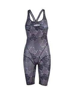 Arena Kikko Pro Full Body Legsuit - Black/White -Swim District KikkoProFullBodyLegsuit BlackWhite 5