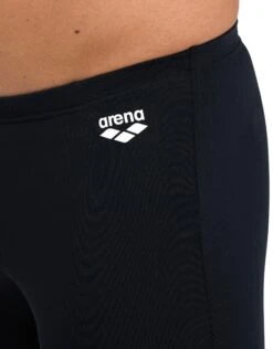 Arena Kikko Pro Graphic Print Swim Jammer - Black/Yellow -Swim District KikkoProGraphicPrintSwimJammer BlackYellow Close up 1